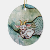 Geit Keramisch Ornament (Links)
