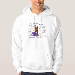 Geit, lamanch, vluchtproblemen hoodie