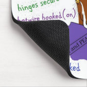 geit, lamancha, ontsnappingsproblemen muismat (Hoek)