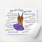 geit, lamancha, ontsnappingsproblemen muismat (Met muis)