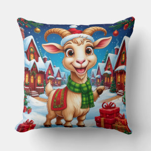 ❄️ Geit Liefhebber Kerstcadeau Jaar Van De Geit 20 Kussen