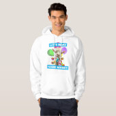 Geit met feestartikels hoodie (Voorkant volledig)