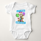 Geit met feestartikels romper (Voorkant)