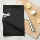 Geit met medisch gezichtsmasker theedoek (Quarter Fold)