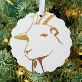 Geit Ornament Kaart