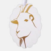 Geit Ornament Kaart (Links)