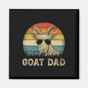 Geit Papa Geitenliefhebbers Papa Vaderdag Magneet