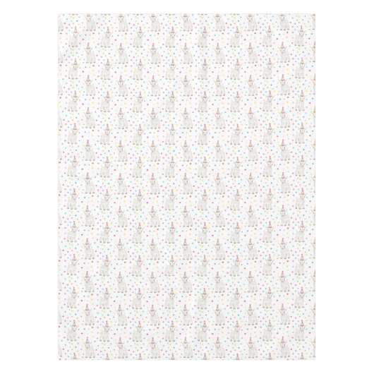 Geit Petting Zoo Verjaardagsfeest Tafelkleed (Voorkant)