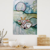 Geit Poster (Keuken)