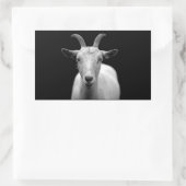 Geit Rechthoekige Sticker (Tas)