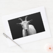 Geit Rechthoekige Sticker (Envelop)