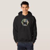 Geit Retro Hoodie (Voorkant volledig)