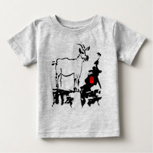 Geit rotsen Vietnamese Chinese Jaar Zodiac Peuter