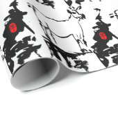 Geit rotsen Vietnamese Chinese Jaar Zodiac W papie Cadeaupapier (Rol Hoek)