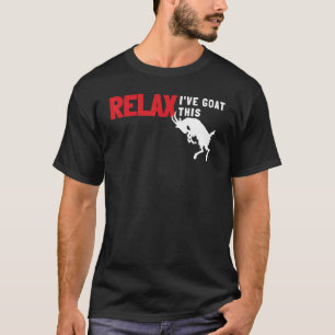 Geit Rustig Aan Boer Boerderij Ontspan Ik Heb Deze T-shirt