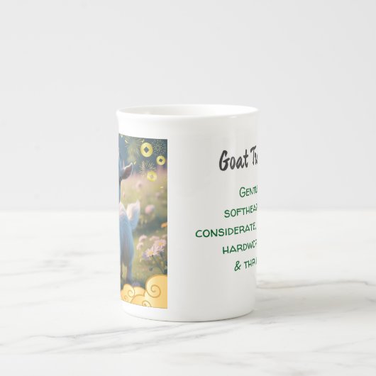 Geit/Schaap - Chinese Zodiac Porselein Kop (Voorkant)