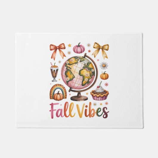 Geit Shirt Country Pumpkin Deurmat (Voorkant)