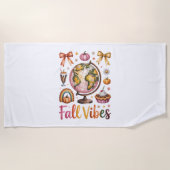 Geit Shirt Country Pumpkin Strandlaken (Voorkant)