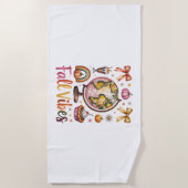 Geit Shirt Country Pumpkin Strandlaken (Voorkant)