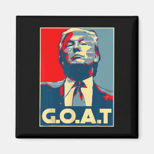 Geit Shirt Republikeinse Conservatieve Gift Trump Magneet