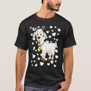 Geit Thema Baby Geslachtsneutrale Kraamkamer Boerd T-shirt