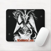 Geit van Mendes Black Mousepad Muismat (Met muis)