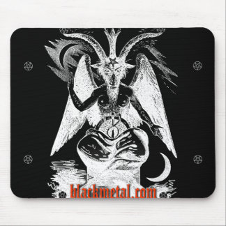 Geit van Mendes Black Mousepad Muismat