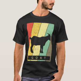Geit Vintage Retro Dier T-shirt