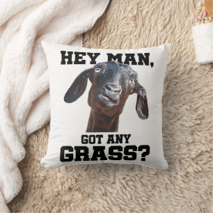 Geit voor boerderij kleding geit liefhebbers meme  kussen