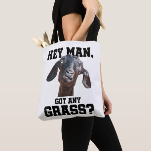 Geit voor boerderij kleding geit liefhebbers meme  tote bag