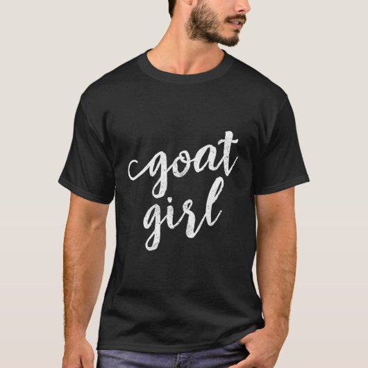 geit voor geit t-shirt (Voorkant)