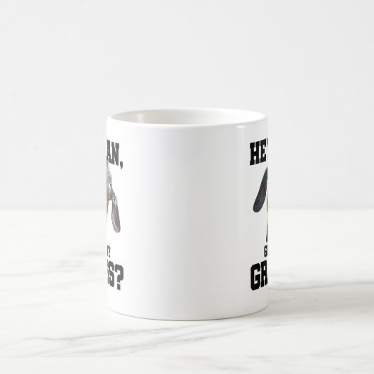 Geit voor Geitenliefhebbers Boerderij Kleding Meme Koffiemok (Center)