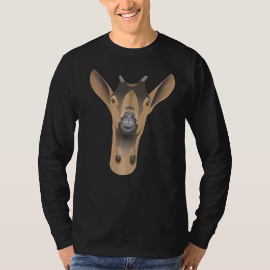 Geit voor het kweken van geitenspullen 1 t-shirt (Voorkant)