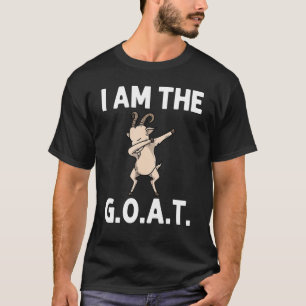 Geit voor mannen Vrouwen die schapen met gras Boer T-shirt
