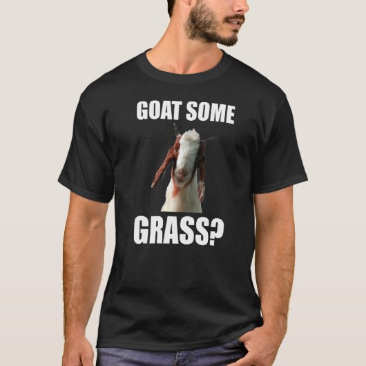 Geit wat gras t-shirt (Voorkant)