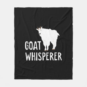 Geit Whisperer Funny Goat Boerderij Tshirt Pet Goa Fleece Deken