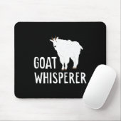 Geit Whisperer Funny Goat Boerderij Tshirt Pet Goa Muismat (Met muis)