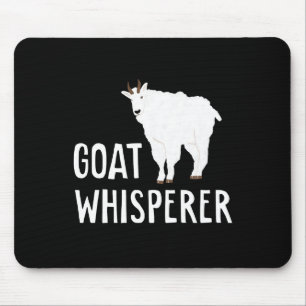 Geit Whisperer Funny Goat Boerderij Tshirt Pet Goa Muismat