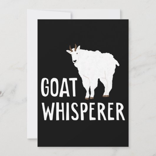 Geit Whisperer Funny Goat Boerderij Tshirt Pet Goa Save The Date (Voorkant)