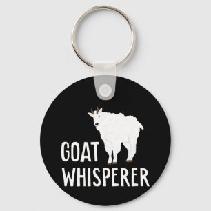 Geit Whisperer Funny Goat Boerderij Tshirt Pet Goa Sleutelhanger