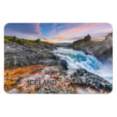 Geitafoss Waterfall, IJsland Magneet (Horizontaal)