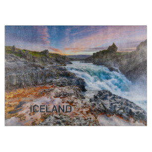 Geitafoss Waterfall, IJsland Snijplank
