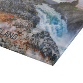 Geitafoss Waterfall, IJsland Snijplank (Hoek)