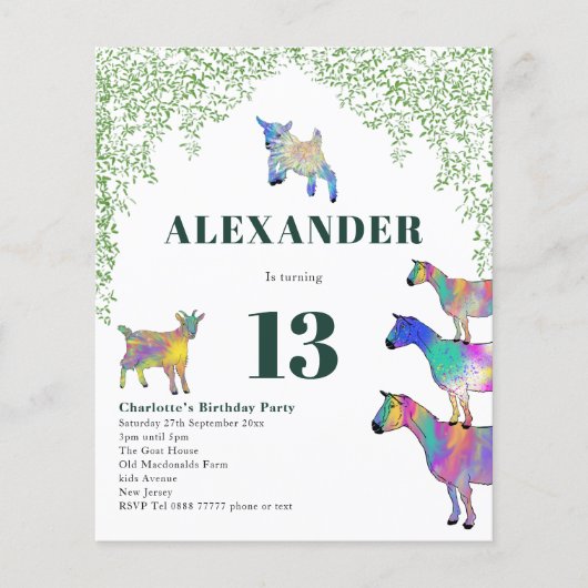 Geitat Thapaires Groen (Voorkant)