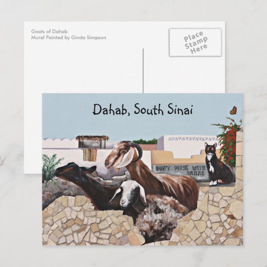 Geitbegroeten III Briefkaart (Voorkant / Achterkant)