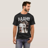 Geiten AAAAH Funny Crazy Goat Lover T-shirt (Voorkant volledig)