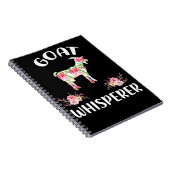 Geiten Bloemige Geit Fluisteraar Bokken Expert Kid Notitieboek (Rechterzijde)