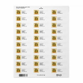 Geiten Bock Bier Reclame Etiket (Full Sheet)