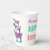 Geiten Boerderij van geiten Papieren Bekers (Rechts)