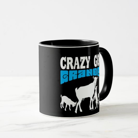 GEITEN | Crazy Goat Opa White GYG Mok (Voorkant rechts)